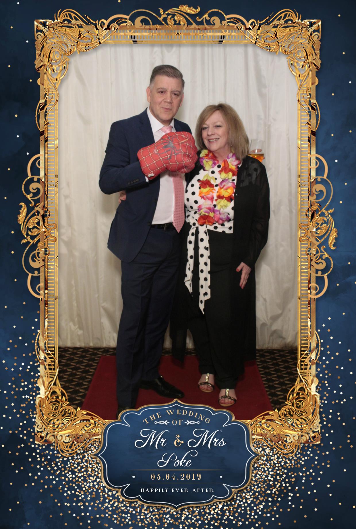 Mr & Mrs Poke | View more photos from the event at gallery.myphotoboothexperience.co.uk/u/MyPhotoBoothExperienceLtd/Mr-Mrs-Poke